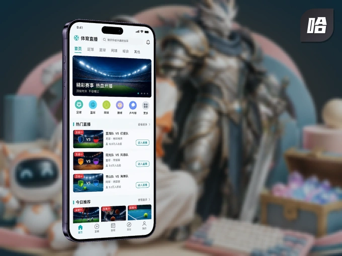 下载哈哈体育 APP，随时关注赛况